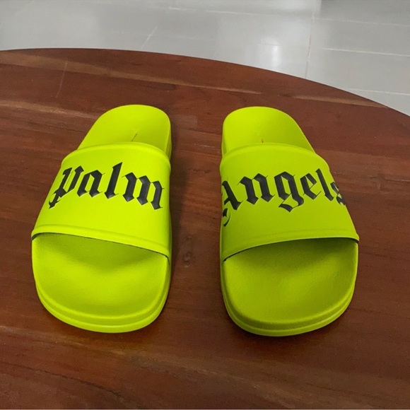 Palm Ángels logo pool  slides - Picture 8 of 10